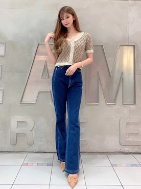 「アイテム（パンプス）」を使った、Darichさん（レディース）の秋コーディネート