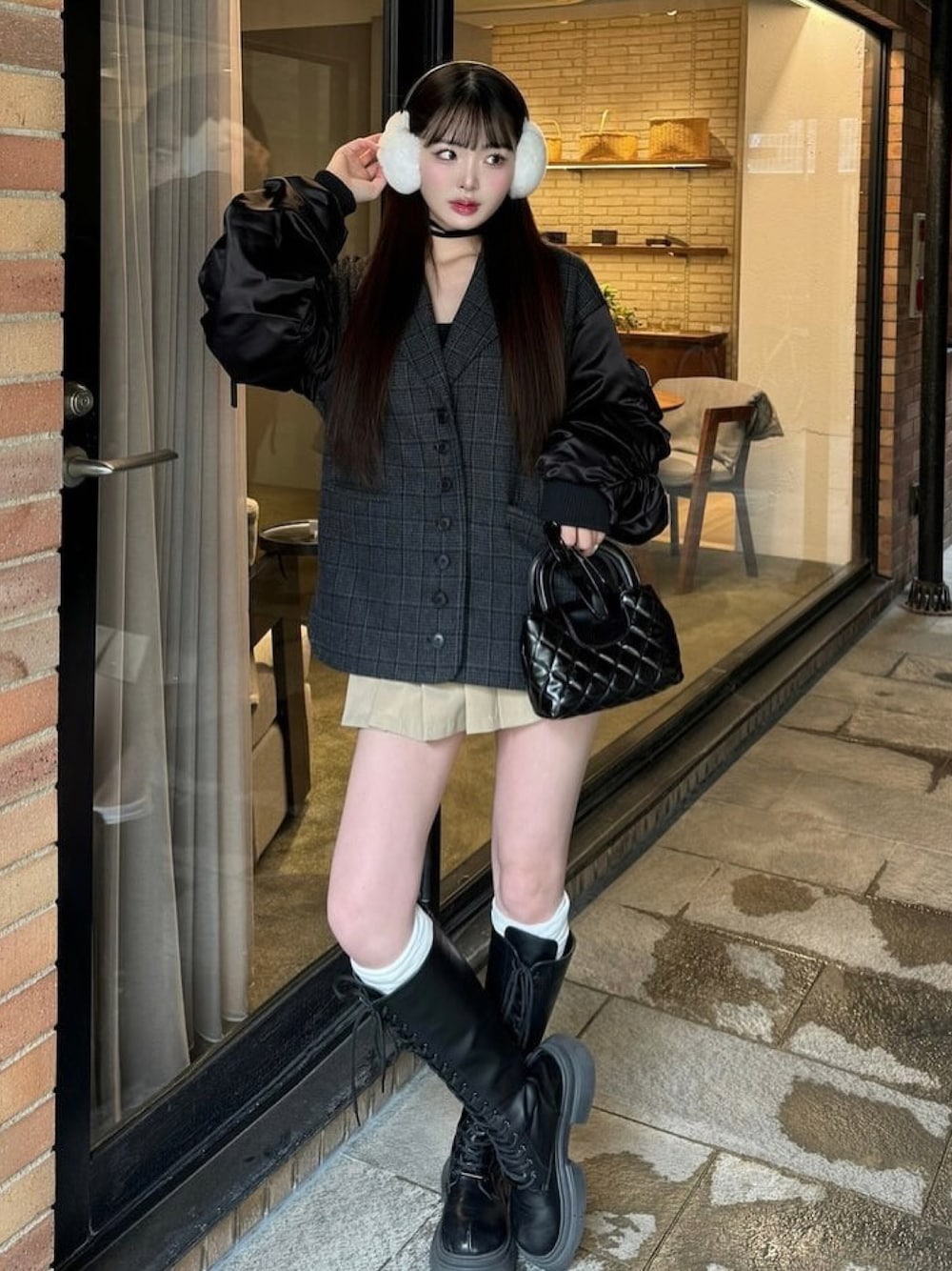 michellMacaron 12cm盛れるショートブーツ Mサイズ michellMacaron 12cm盛れるショートブーツ Mサイズ - メルカリ