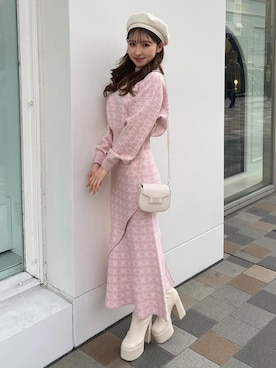 Darichさん（レディース・159cm）の冬コーディネート