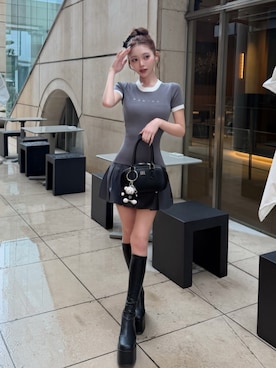 「きれいめコーディネート」｜Darichさん（レディース・158cm）の春コーディネート
