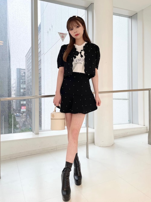 Darich（ダーリッチ）の「コルセットフレアミニスカート