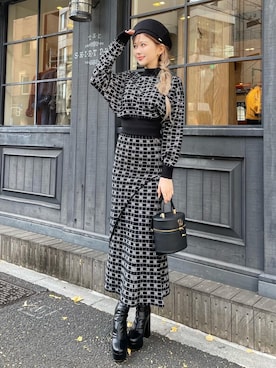 Darichさん（レディース・165cm）の冬コーディネート