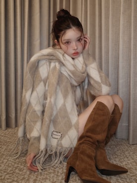 「アイテム（ワンピース/ドレス）」を使った、Darichさん（レディース・160cm）の秋コーディネート