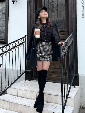 Darichさん(レディース・155cm)の冬コーディネート