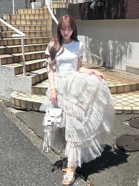 「Darich（ダーリッチ）のアイテム」を使った、Darichさん（レディース・156cm）の春コーディネート