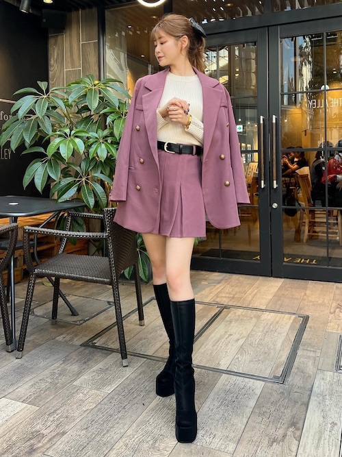 ボックスプリーツミニスカート（スカート）｜Darich（ダーリッチ）の