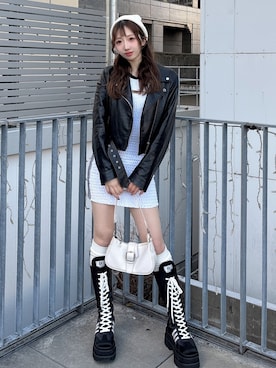 Darichさん(レディース・160cm)の冬コーディネート