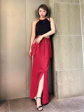 「アイテム（その他トップス）」を使った、Darichさん（レディース・155cm）の夏コーディネート