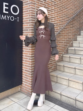 Darichさん(レディース・166cm)の冬コーディネート