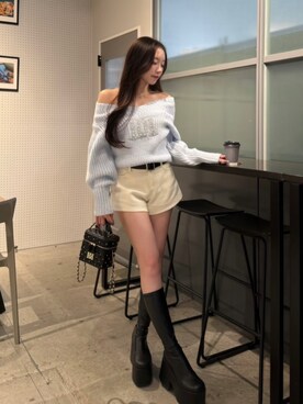 Darichさん(レディース・155cm)の冬コーディネート