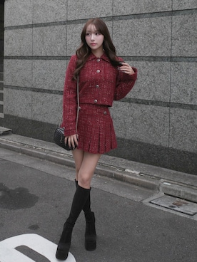 「アイテム（その他アウター）」を使った、Darichさん（レディース・158cm）の秋コーディネート