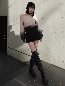 Darichさん（レディース・160cm）の冬コーディネート