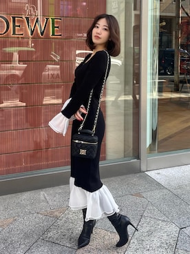 Darichさん（レディース・153cm）の春コーディネート