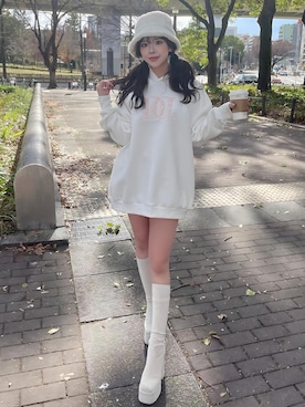 Darichさん(レディース・158cm)の冬コーディネート