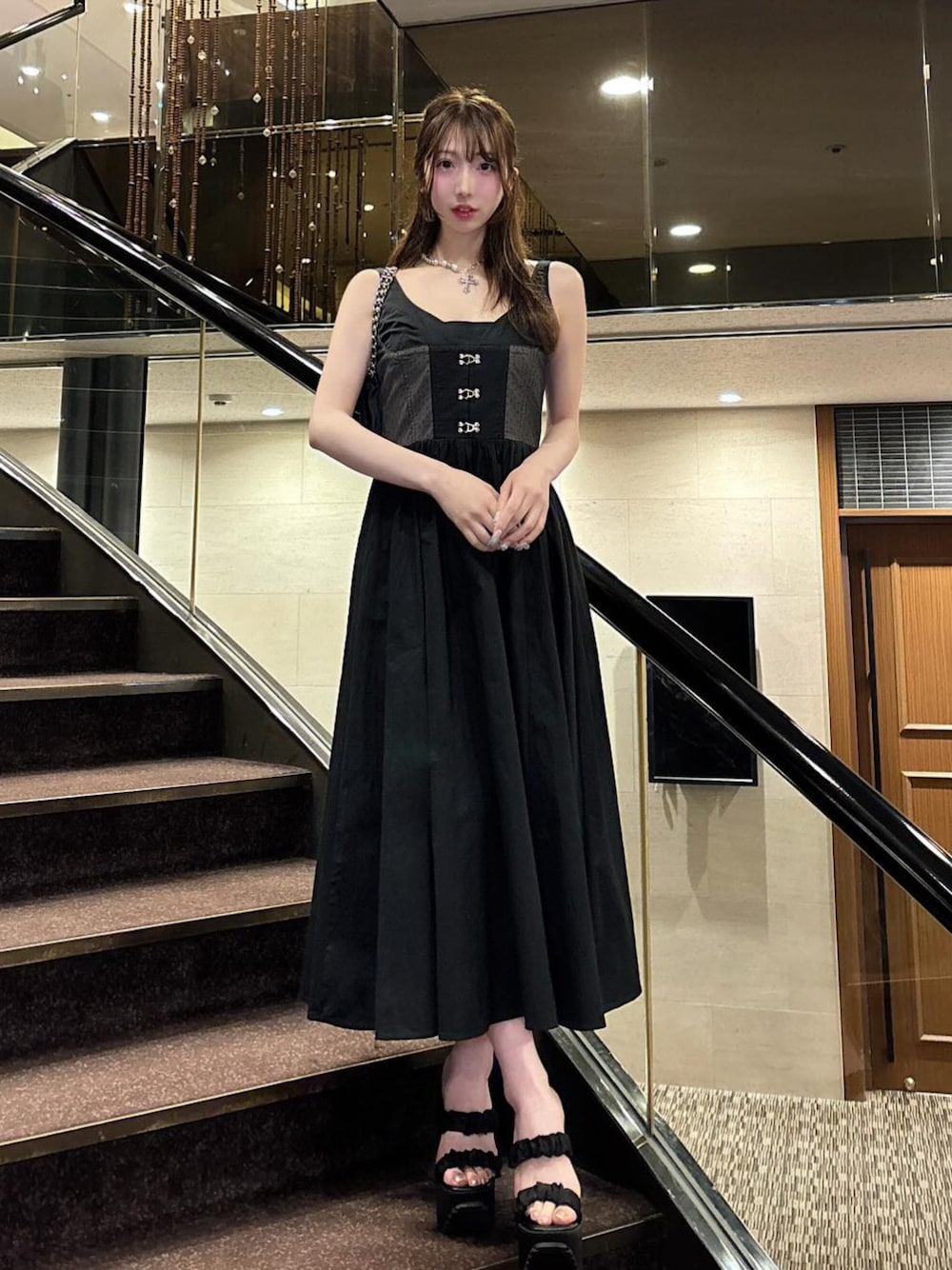 Darich（ダーリッチ）の「コルセットデザインロングワンピース