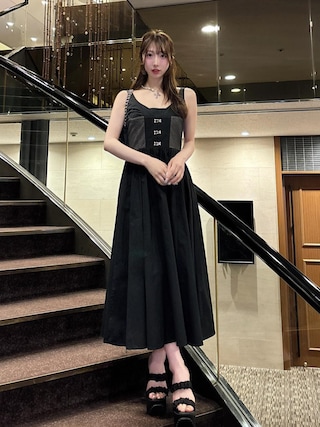 Darich（ダーリッチ）の「コルセットデザインロングワンピース