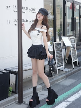 Darichさん(レディース・158cm)の夏コーディネート