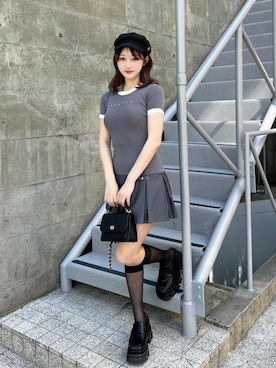 Darichさん（レディース・155cm）の春コーディネート