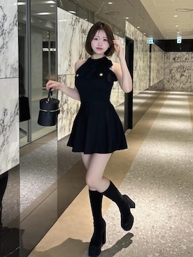 「Darich（ダーリッチ）のアイテム」を使った、Darichさん（レディース・164cm）の春コーディネート