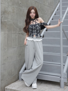 「Darich（ダーリッチ）のアイテム」を使った、Darichさん（レディース・158cm）の春コーディネート