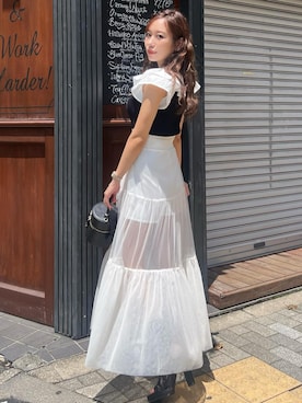 Darichさん（レディース・156cm）の夏コーディネート