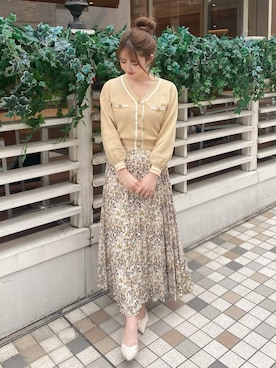 Darichさん（レディース）の春コーディネート