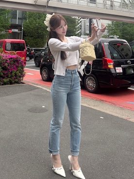 「Darich（ダーリッチ）のアイテム」を使った、Darichさん（レディース・156cm）の春コーディネート