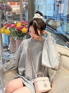 「アイテム（その他トップス）」を使った、Darichさん（レディース・160cm）の冬コーディネート