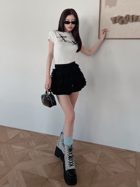 Darichさん（レディース・160cm）の秋コーディネート