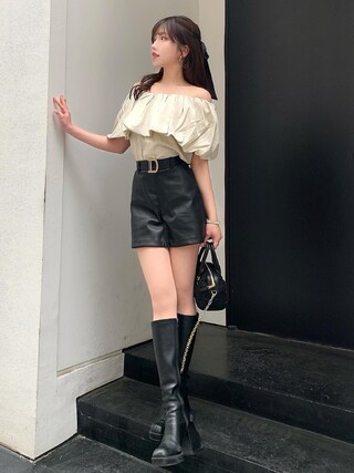 Dバックルキュロットスカート Darich（ダーリッチ）の「Dバックルキュロットスカート（その他