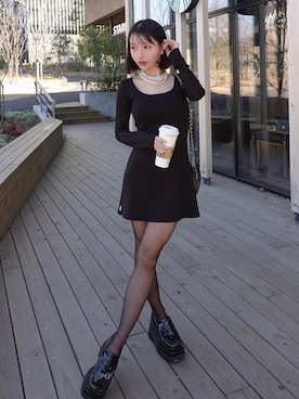 Darichさん(レディース・155cm)の冬コーディネート