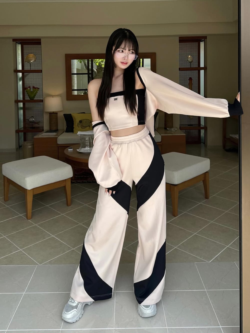 Darich（ダーリッチ）の「ジャージーパーカー3ピース（ワンピース  