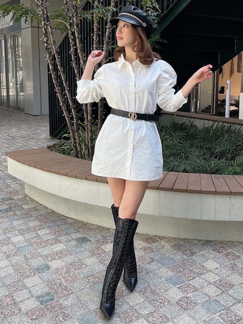 Dボタンレザーキャスケット（キャスケット）｜Darich（ダーリッチ）の