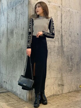 Darichさん（レディース）の冬コーディネート