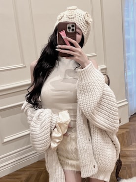 Darichさん(レディース・160cm)の冬コーディネート