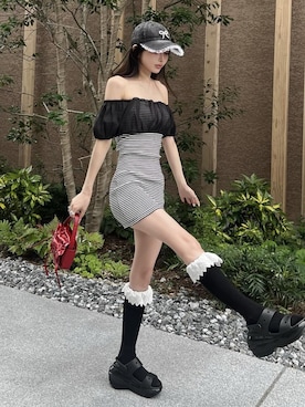 Darichさん(レディース・160cm)の夏コーディネート