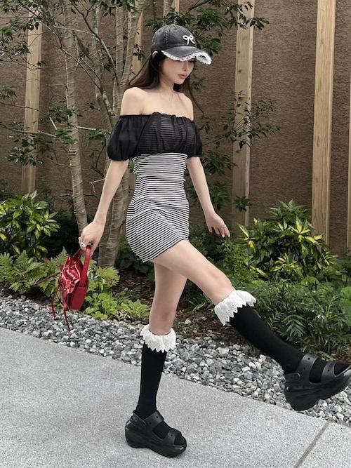 最後の1点ミニワンピース【DOLCE&GABBANA】女性★送料関税無料★ DOLCE＆GABBANA 花柄ジャガード織ミニワンピース｜ハイブランド