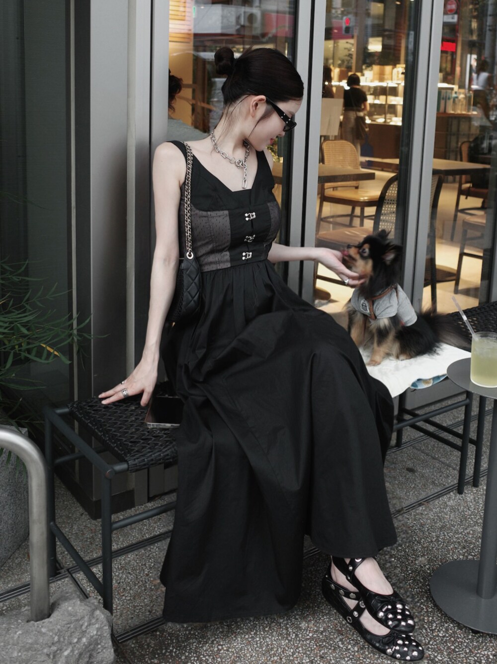 Darich（ダーリッチ）の「コルセットデザインロングワンピース