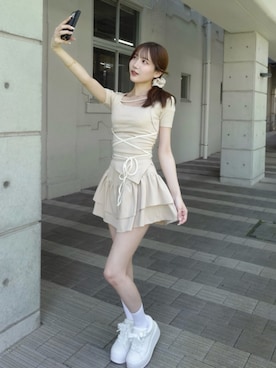 「きれいめコーディネート」｜Darichさん（レディース・162cm）の春コーディネート