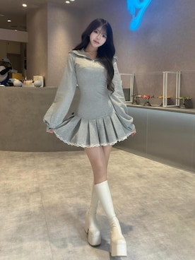 Darichさん(レディース・158cm)の春コーディネート