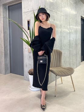 「アイテム（ワンピース）」を使った、Darichさん（レディース）の秋コーディネート