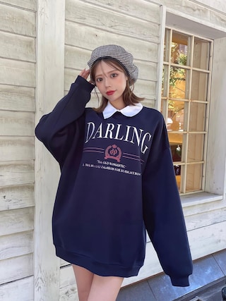 Darich（ダーリッチ）の「エンブロイダリービッグトレーナー