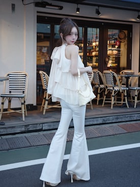 「Darich（ダーリッチ）のアイテム」を使った、Darichさん（レディース・158cm）の春コーディネート