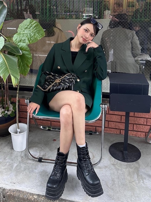 エブール トリアセダブルクロス ウォッシャブルT エンフォルド　ロンハーマン ENFOLD（エンフォルド）の「ダブルクロス センタードレーププル