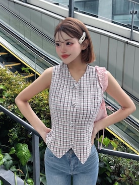 Darichさん（レディース・158cm）の春コーディネート