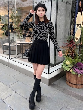 Darichさん(レディース・158cm)の冬コーディネート