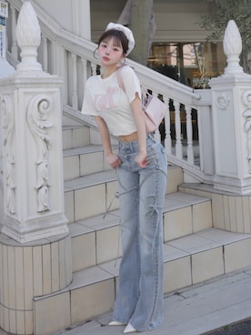 Darichさん（レディース・158cm）の冬コーディネート