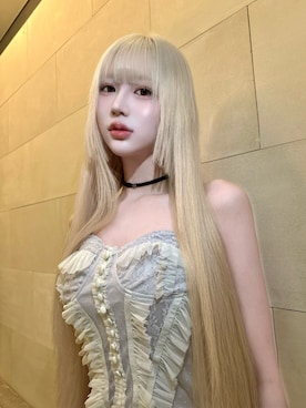 「アイテム（キャミソール）」を使った、Darichさん（レディース・165cm）の夏コーディネート