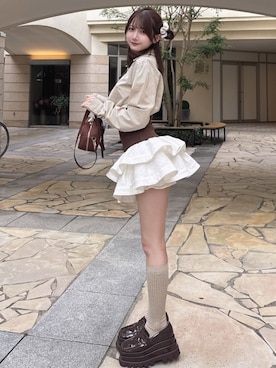 「Darich（ダーリッチ）のアイテム」を使った、Darichさん（レディース・162cm）の冬コーディネート