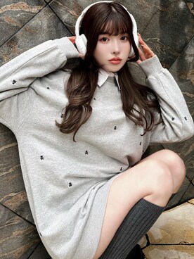 Darichさん（レディース・160cm）の春コーディネート